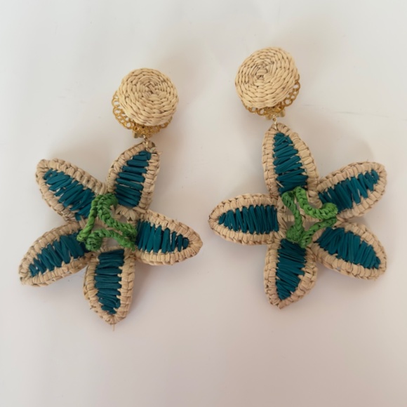 MERCEDES SALAZAR Starfish earrings. Box Included. LIKE NEW. - Picture 2 of 7